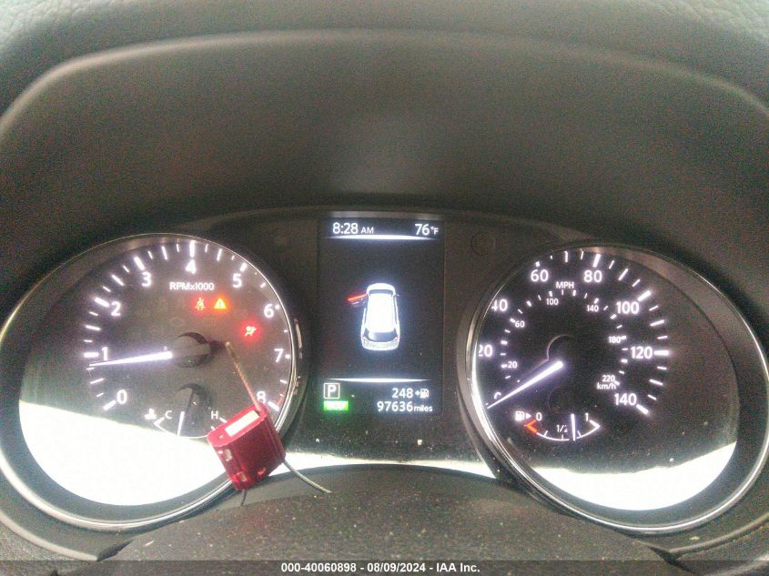 2017 Nissan Rogue Sv VIN: KNMAT2MV3HP537512 Lot: 40060898