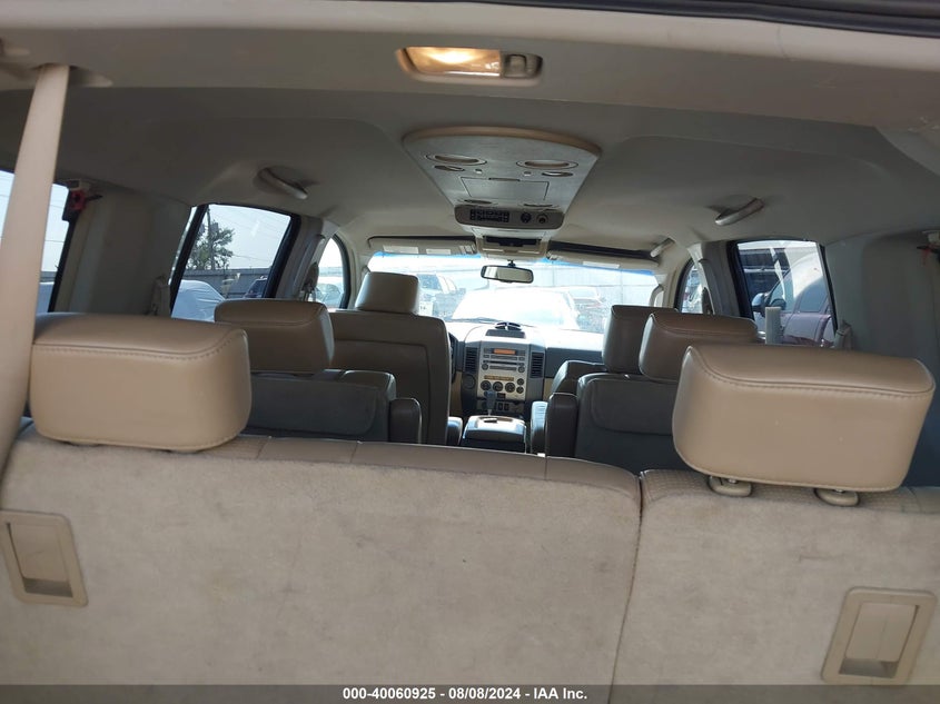 2006 Nissan Armada Le VIN: 5N1AA08A56N735305 Lot: 40060925