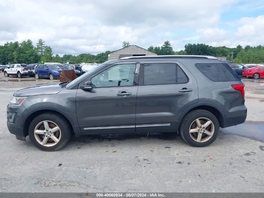 2016 Ford Explorer Xlt VIN: 1FM5K8D82GGA96550 Lot: 40060934