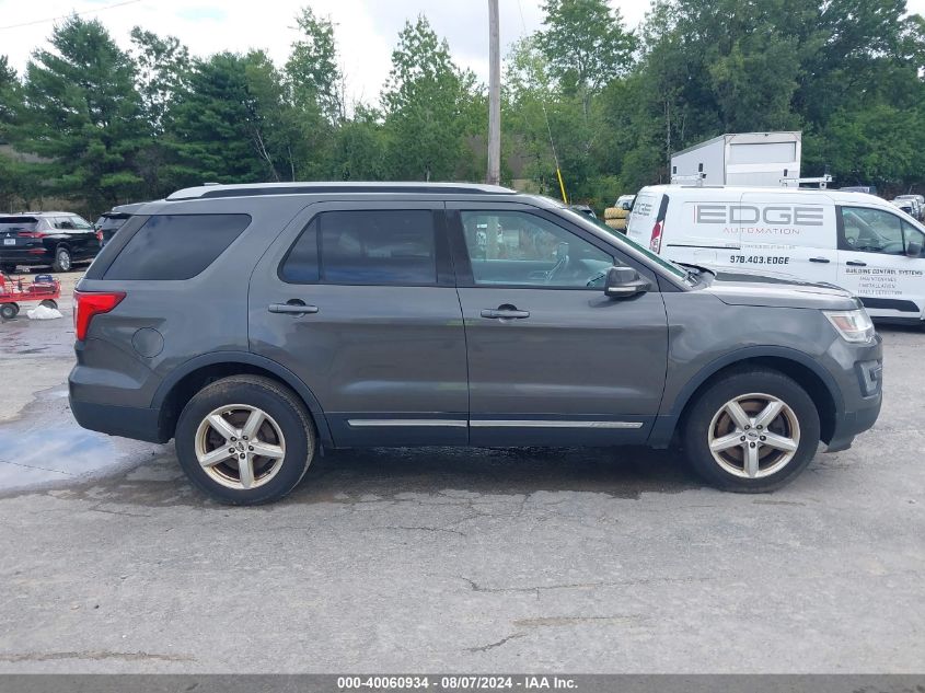 2016 Ford Explorer Xlt VIN: 1FM5K8D82GGA96550 Lot: 40060934