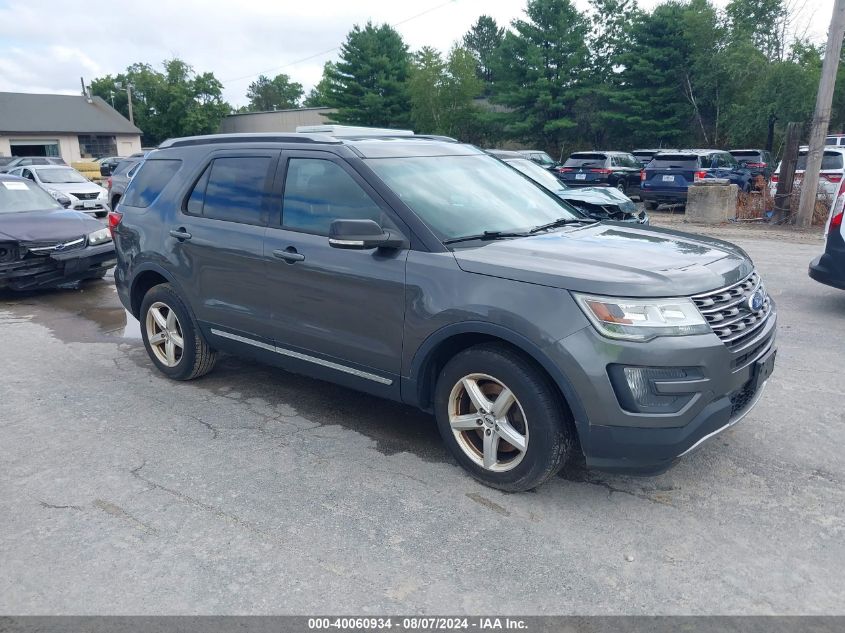 2016 Ford Explorer Xlt VIN: 1FM5K8D82GGA96550 Lot: 40060934