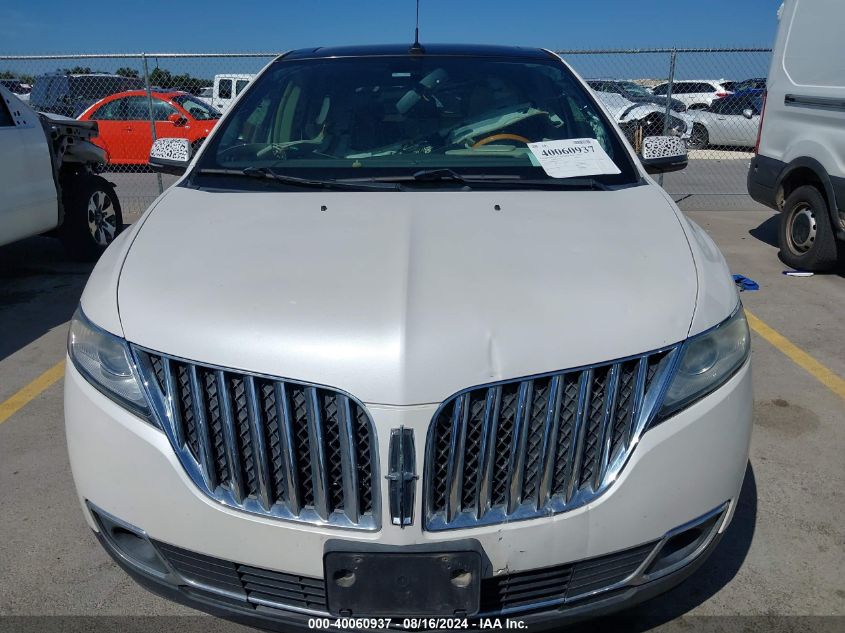 2013 Lincoln Mkx VIN: 2LMDJ6JK9DBL42424 Lot: 40060937