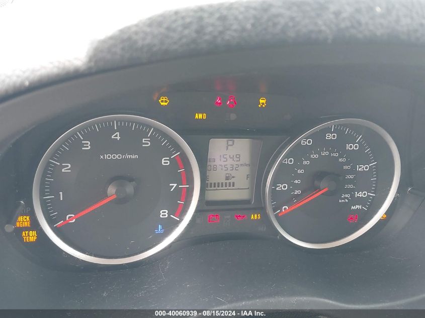 2014 Subaru Forester 2.5I Premium VIN: JF2SJAEC7EH545010 Lot: 40060939