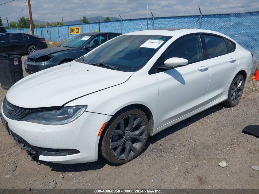 VIN 1C3CCCBG4FN672451 2015 Chrysler 200, S no.2