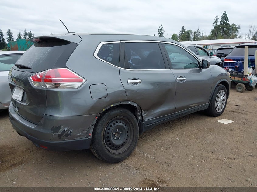 2015 NISSAN ROGUE S/SL/SV - KNMAT2MT4FP587444
