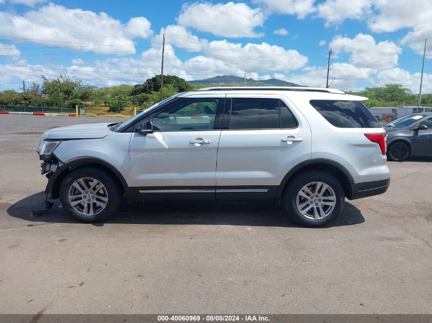 2018 Ford Explorer Xlt VIN: 1FM5K8D87JGC34333 Lot: 40060969