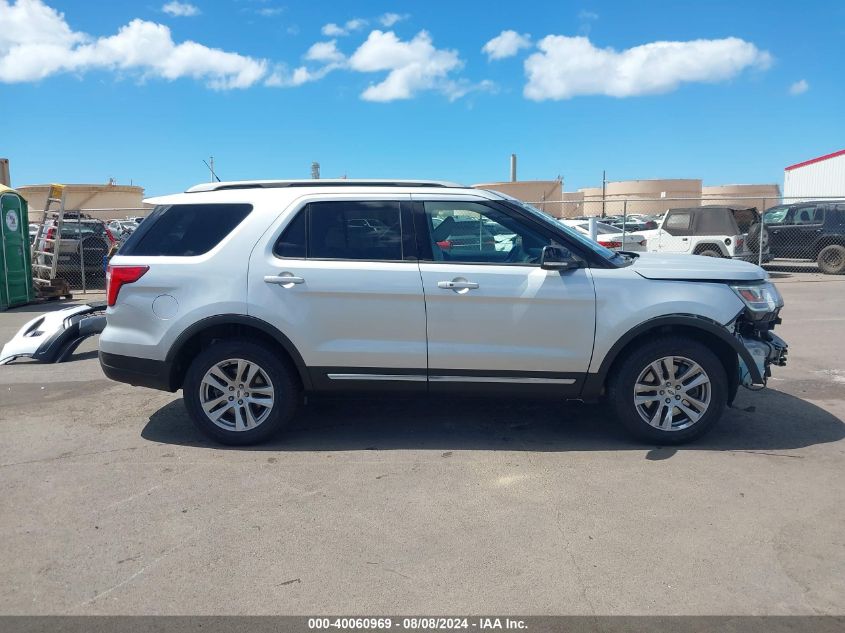 2018 Ford Explorer Xlt VIN: 1FM5K8D87JGC34333 Lot: 40060969