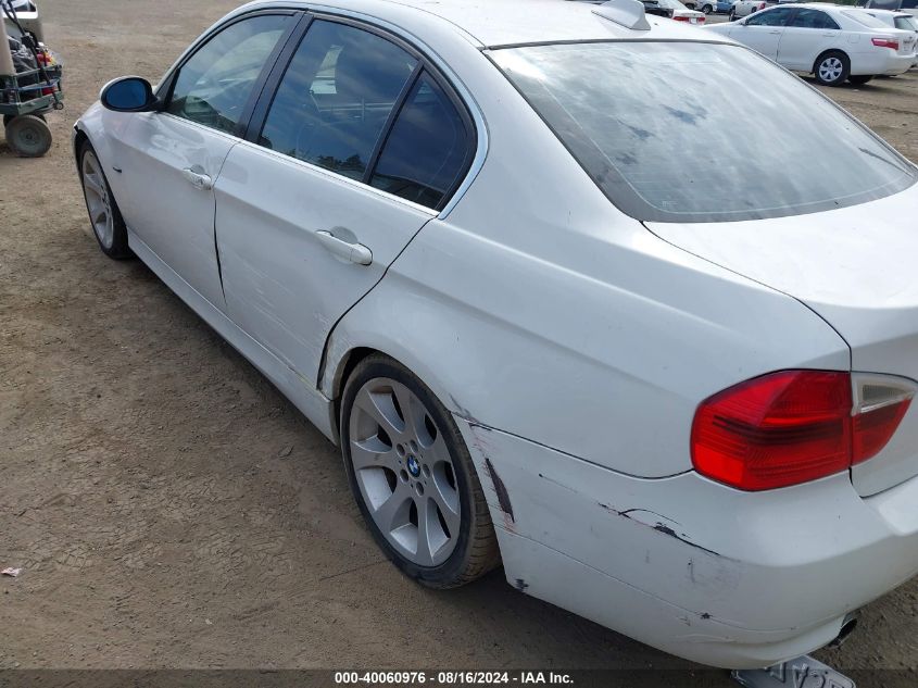 2008 BMW 335I VIN: WBAVB775X8NM05532 Lot: 40060976