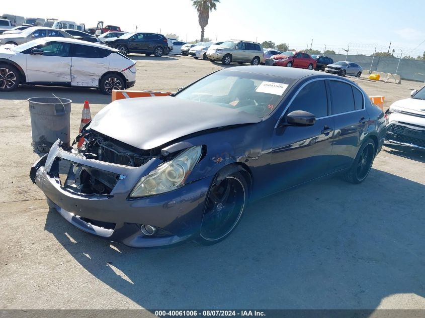 2011 Infiniti G37 Sport VIN: JN1CV6APXBM504390 Lot: 40061006