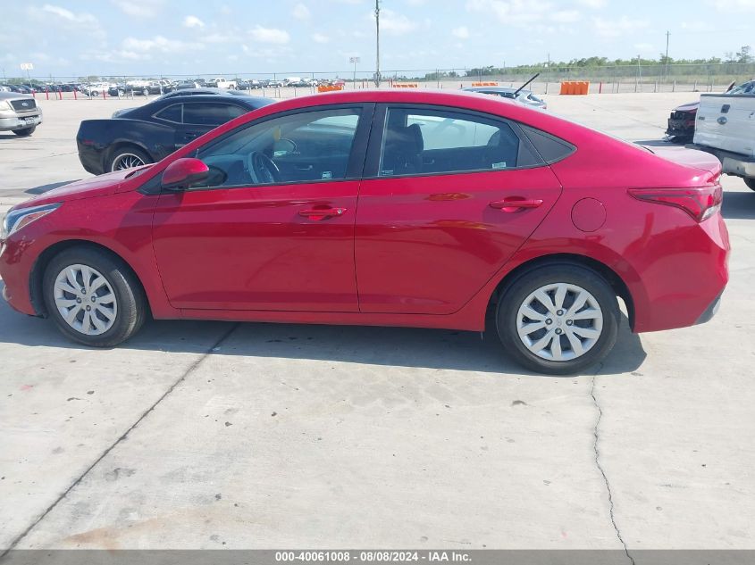 2021 Hyundai Accent Se VIN: 3KPC24A61ME138886 Lot: 40061008