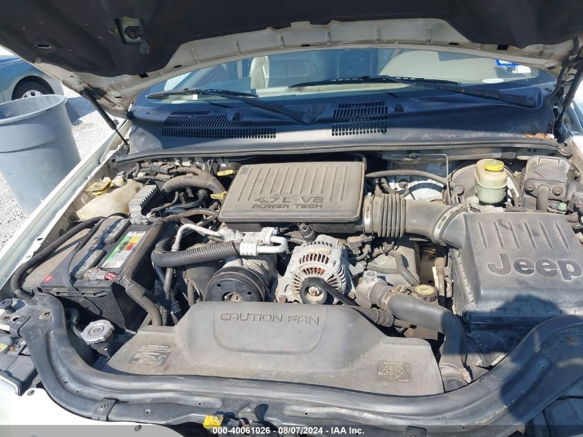 2001 Jeep Grand Cherokee Limited VIN: 1J4GX58N71C633659 Lot: 40061026