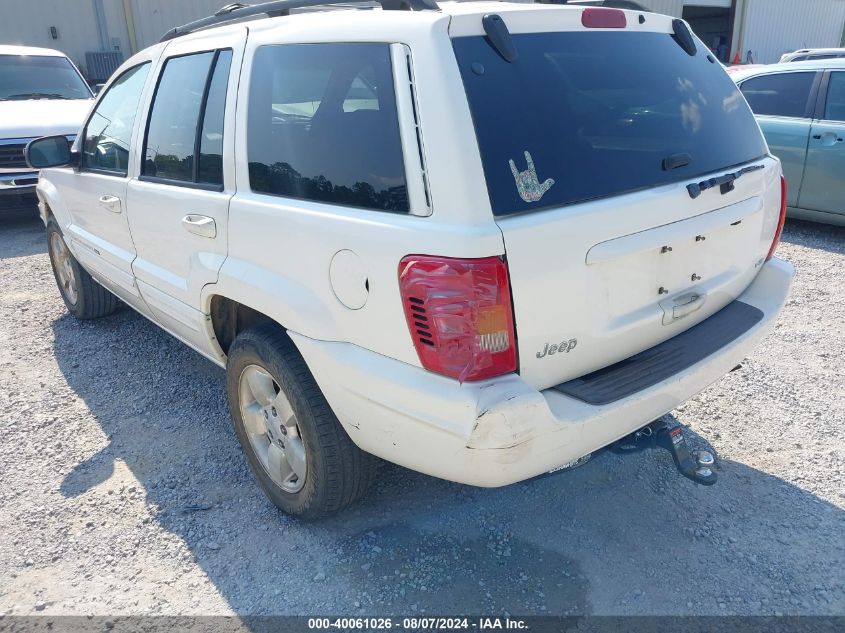 2001 Jeep Grand Cherokee Limited VIN: 1J4GX58N71C633659 Lot: 40061026