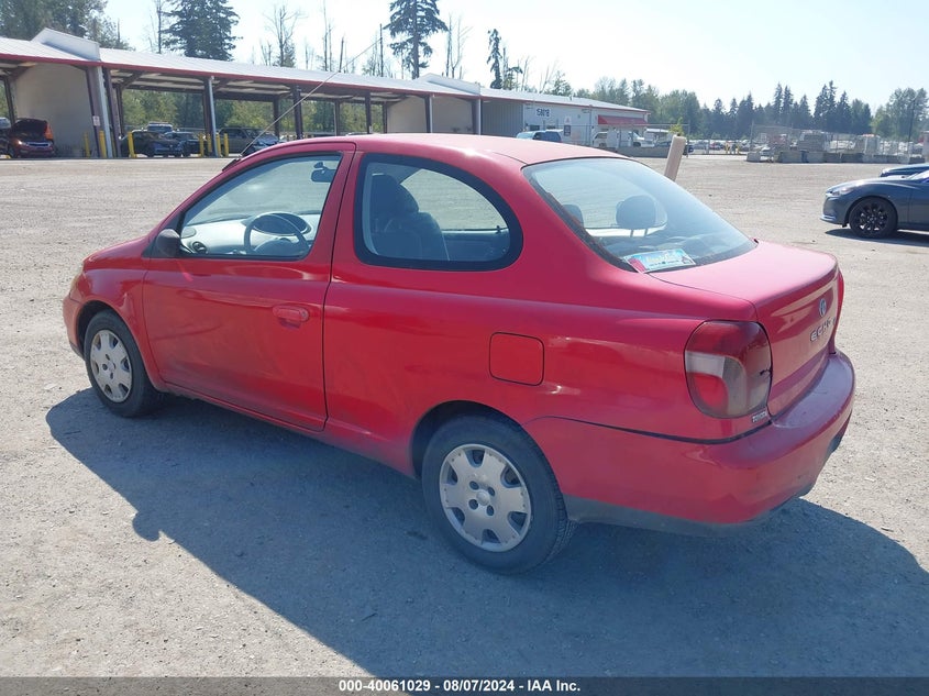 2001 Toyota Echo VIN: JTDAT123010186892 Lot: 40061029