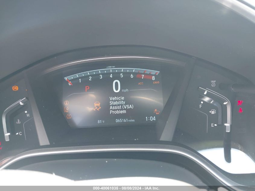 2017 Honda Cr-V Ex-L/Ex-L Navi VIN: 2HKRW2H89HH632098 Lot: 40061035