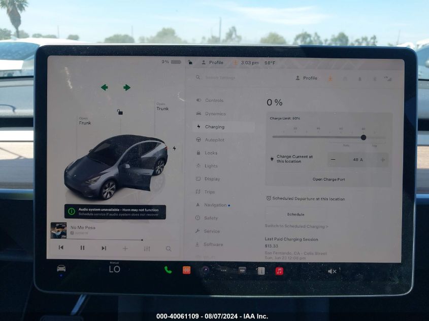 2023 TESLA MODEL Y AWD/LONG RANGE DUAL MOTOR ALL-WHEEL DRIVE - 7SAYGAEEXPF594510