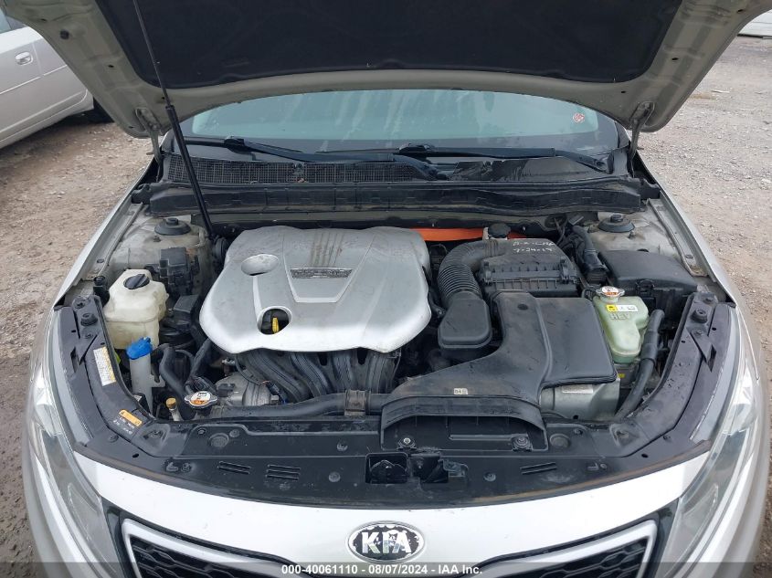 2013 Kia Optima Hybrid Ex VIN: KNAGM4AD7D5055899 Lot: 40061110