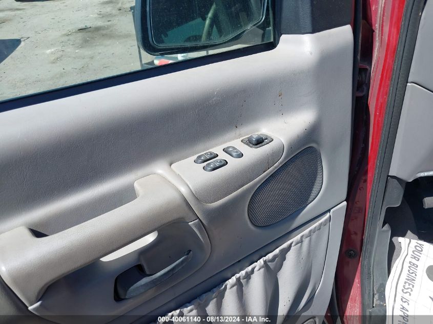 2001 Ford Econoline E150 Wagon VIN: 1FMRE11L61HB43704 Lot: 40061140