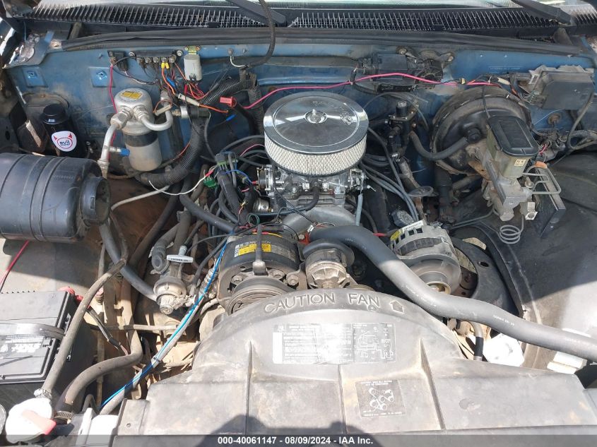 1988 Chevrolet Gmt-400 C2500 VIN: 1GCFC24K5JZ206727 Lot: 40061147