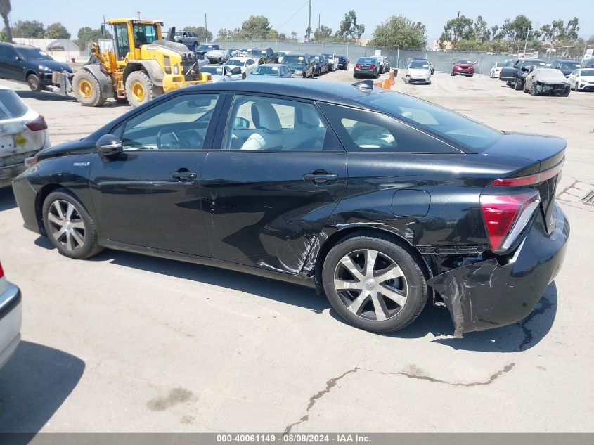 2020 Toyota Mirai VIN: JTDBVRBD2LA008064 Lot: 40061149