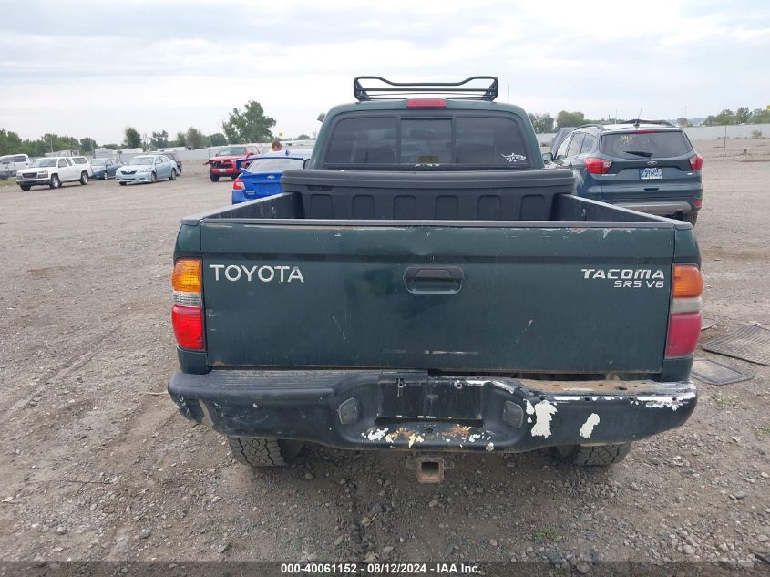 2001 Toyota Tacoma Base V6 VIN: 5TEWN72N01Z811909 Lot: 40061152