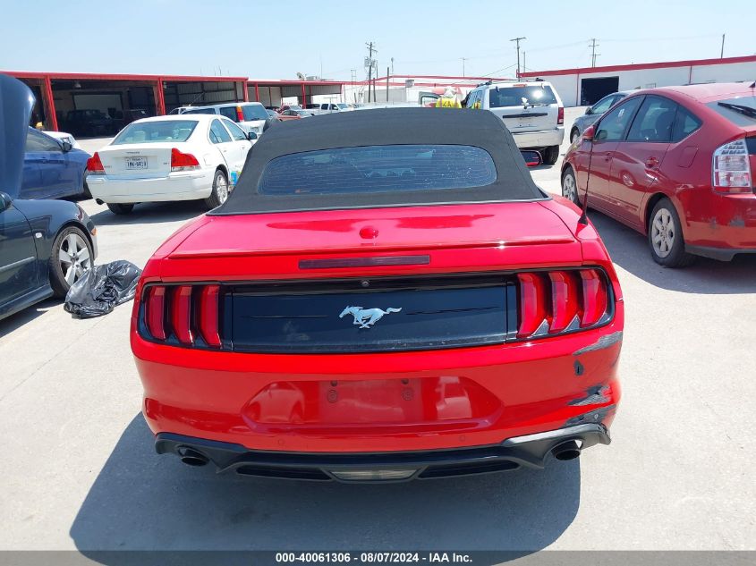 2018 Ford Mustang Ecoboost VIN: 1FATP8UH7J5184581 Lot: 40061306