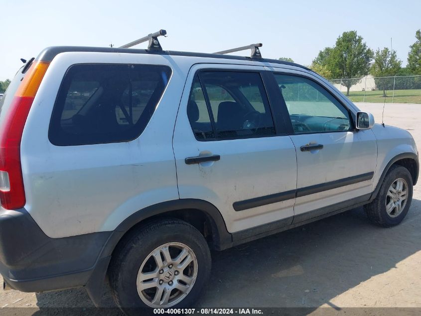 2003 Honda Cr-V Ex VIN: SHSRD78893U130419 Lot: 40061307