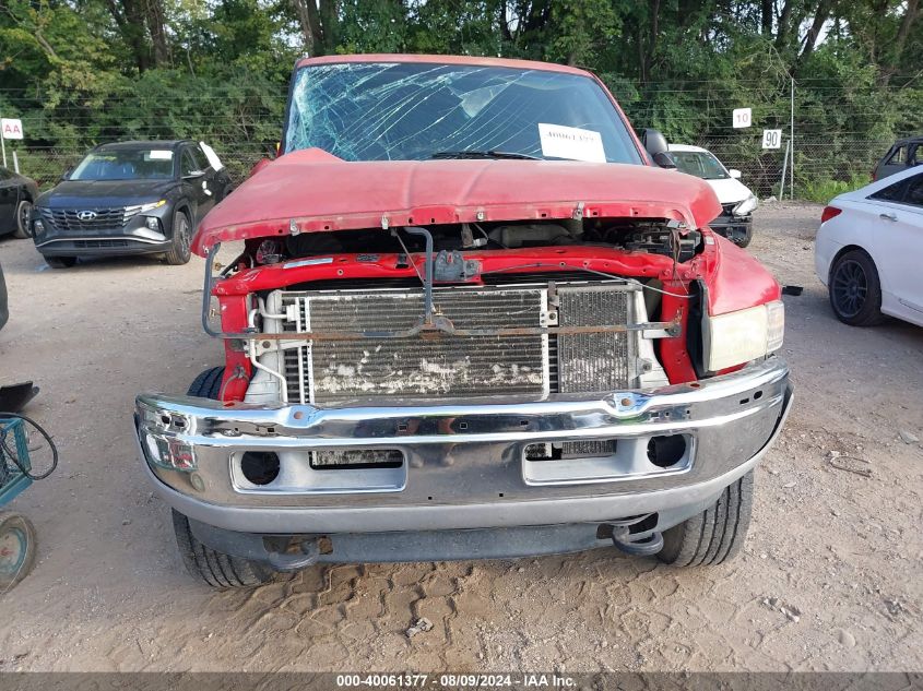 2002 Dodge Ram 2500 St VIN: 3B7KF236X2M276558 Lot: 40061377