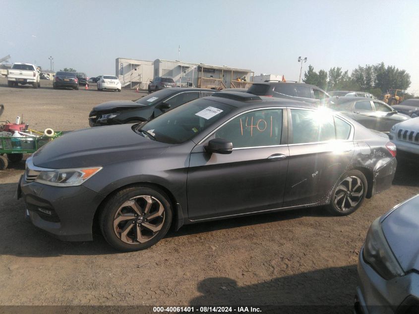 1HGCR2F78GA160006 2016 Honda Accord Ex