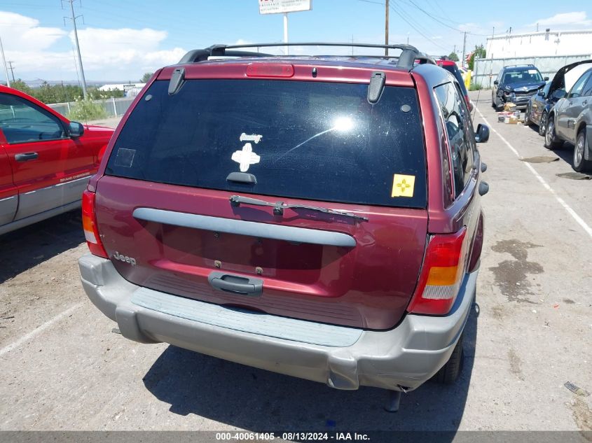 2000 Jeep Grand Cherokee Laredo VIN: 1J4GW48S8YC273007 Lot: 40061405