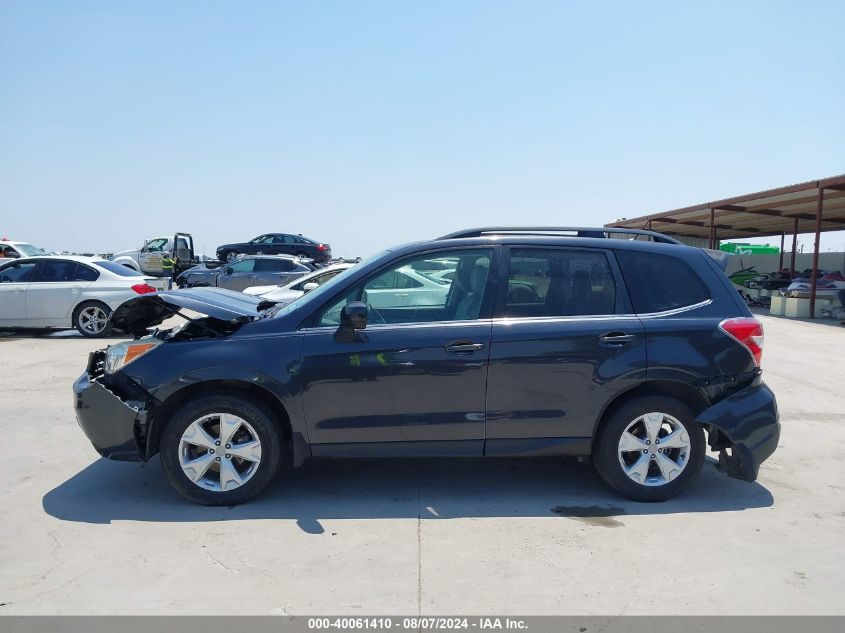 2015 Subaru Forester 2.5I Limited VIN: JF2SJAHCXFH829177 Lot: 40061410