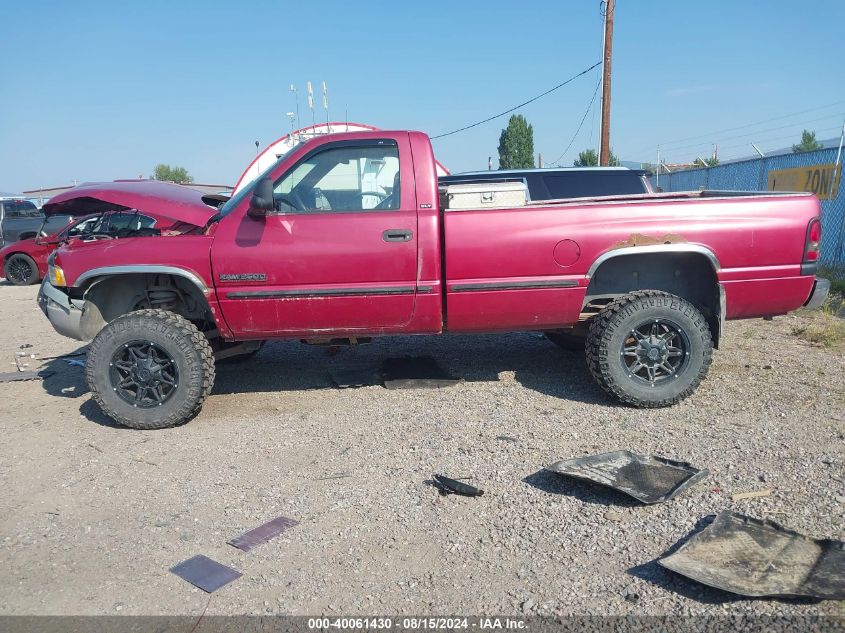 1998 Dodge Ram 2500 St VIN: 3B7KF2666WM282651 Lot: 40061430