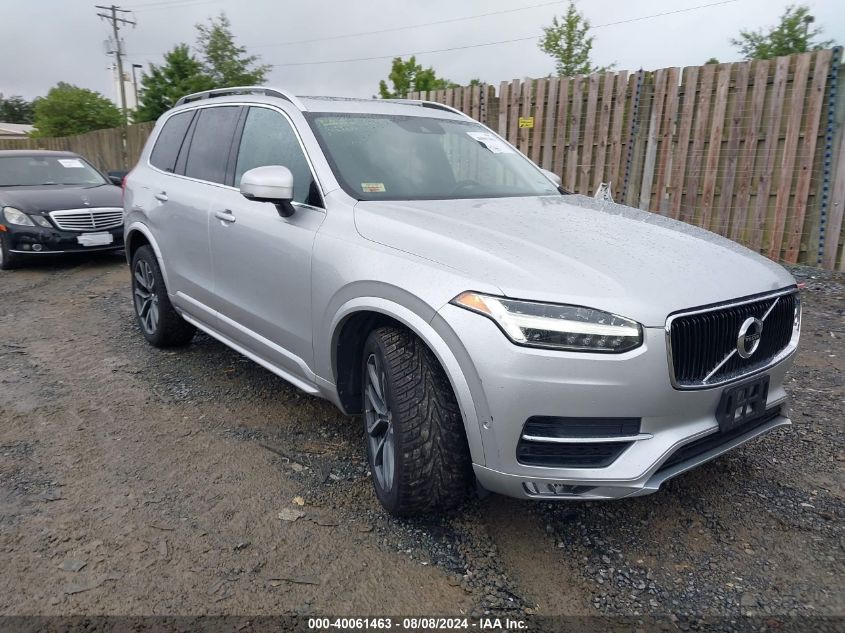 VIN YV4A22PK2J1332080 2018 Volvo XC90, T6 Momentum no.1