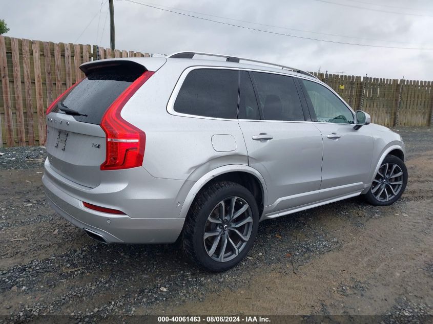 VIN YV4A22PK2J1332080 2018 Volvo XC90, T6 Momentum no.4