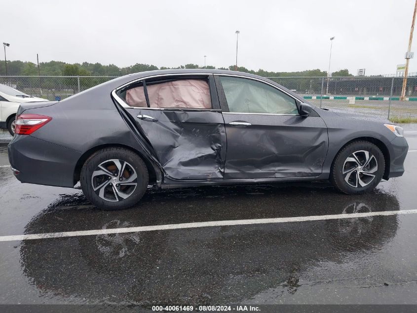 2017 Honda Accord Lx VIN: 1HGCR2F36HA256330 Lot: 40061469