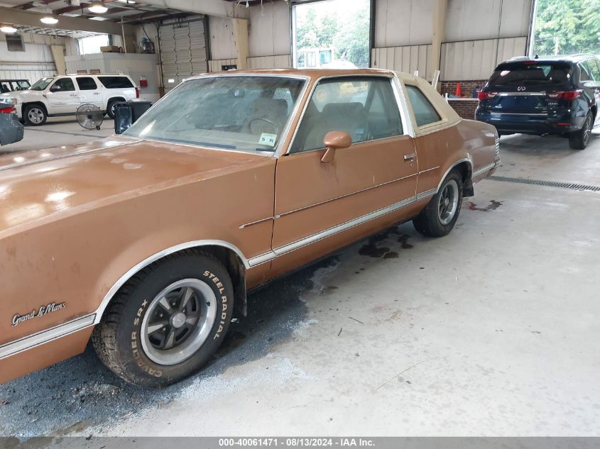 1978 Pontiac Grand Le Mans VIN: 2F27U8P602264 Lot: 40061471