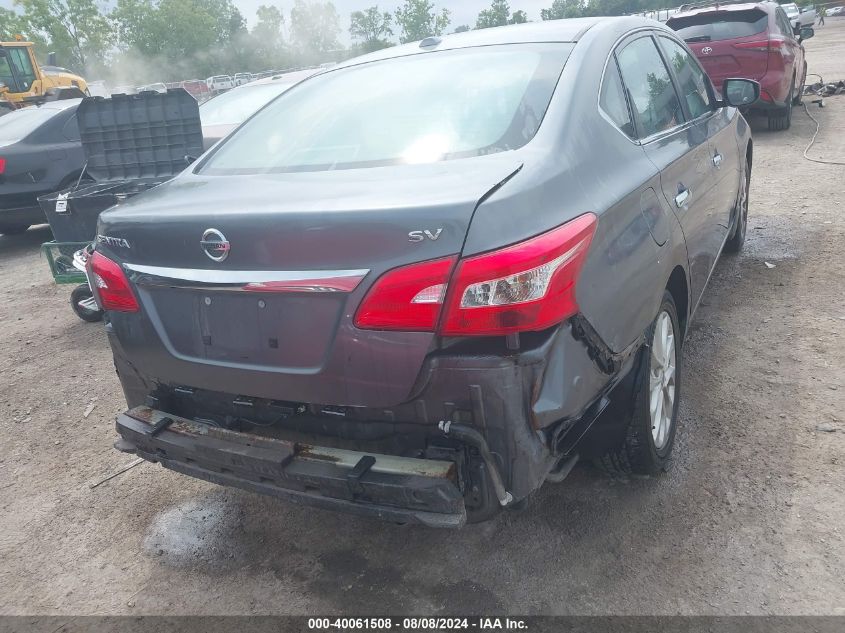 2018 Nissan Sentra Sv VIN: 3N1AB7AP8JL628110 Lot: 40061508