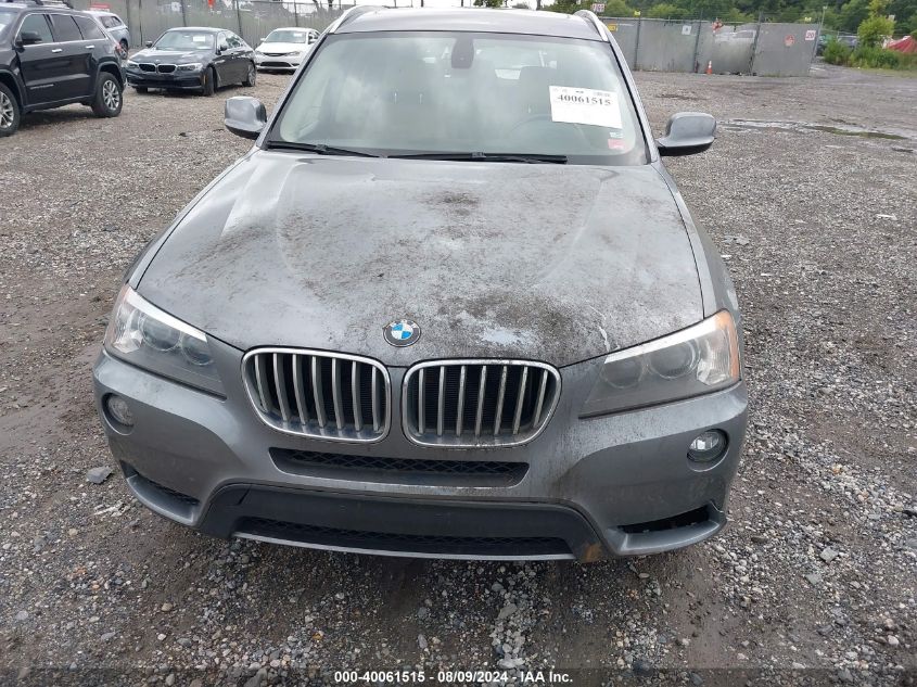 2011 BMW X3 xDrive35I VIN: 5UXWX7C5XBL735591 Lot: 40061515