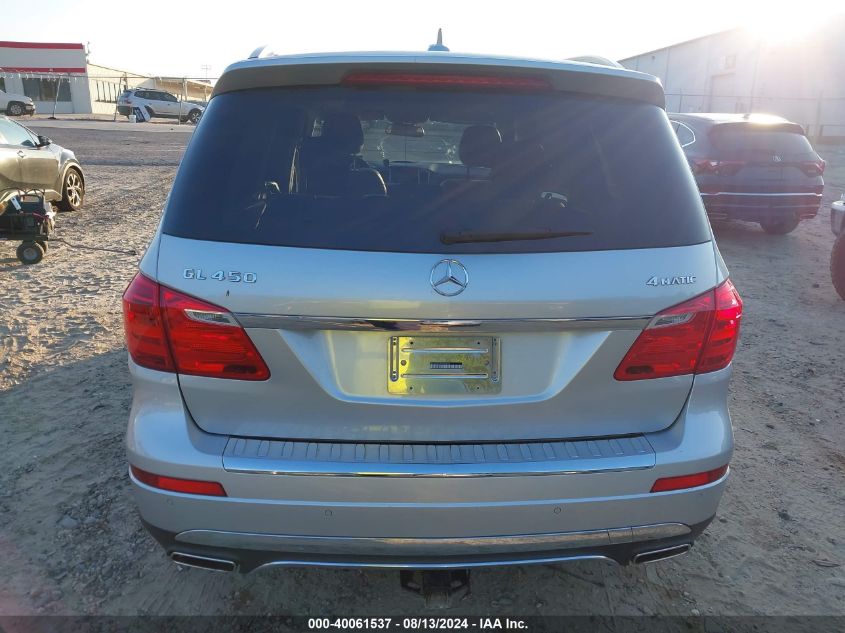 2015 Mercedes-Benz Gl 450 4Matic VIN: 4JGDF6EE7FA500503 Lot: 40061537