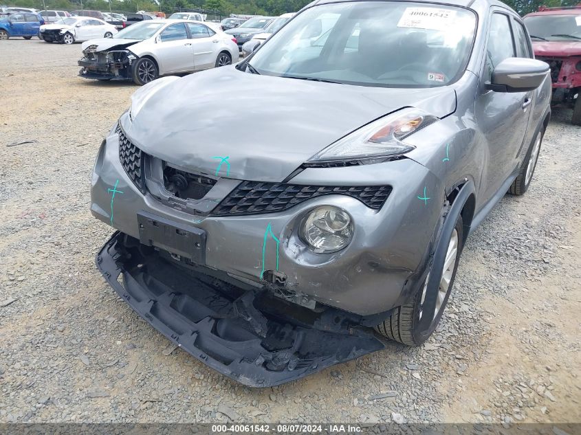 2016 Nissan Juke S VIN: JN8AF5MV7GT656957 Lot: 40061542