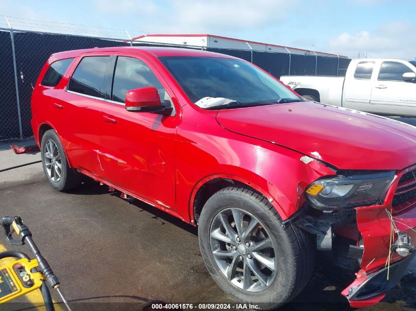 2017 Dodge Durango Gt Rwd VIN: 1C4RDHDG9HC944410 Lot: 40061576