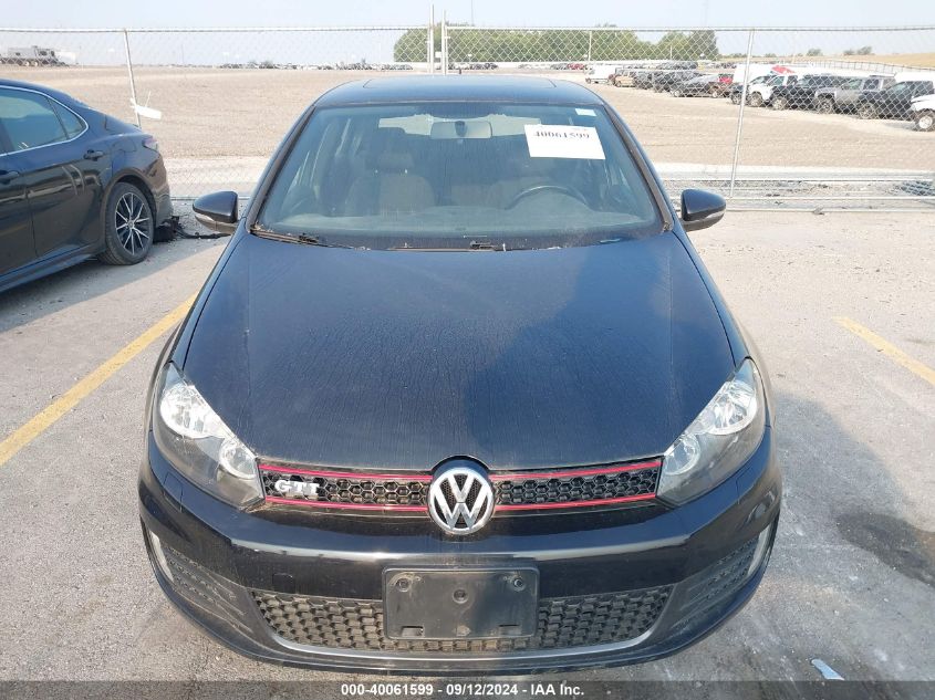 2010 Volkswagen Gti 4-Door VIN: WVWHV7AJ4AW284851 Lot: 40061599