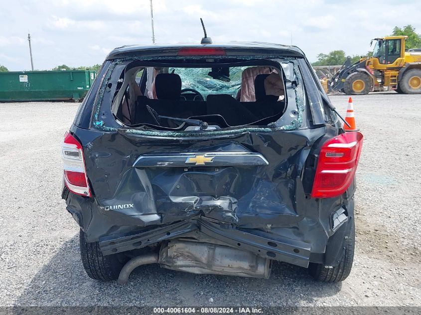 2017 Chevrolet Equinox Ls VIN: 2GNALBEK3H1555274 Lot: 40061604