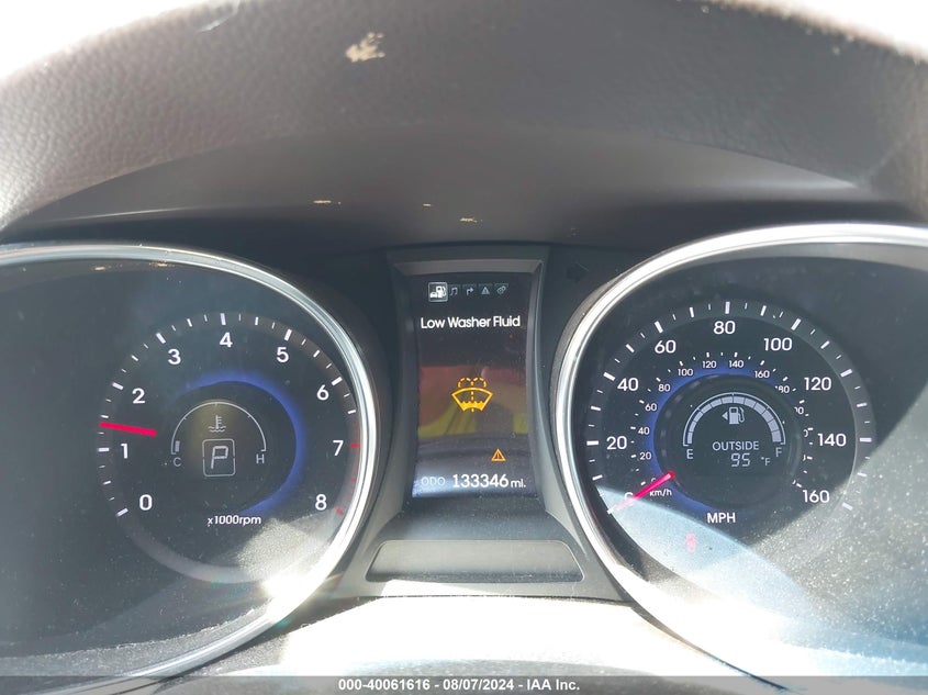 2013 Hyundai Santa Fe Limited VIN: KM8SR4HF6DU006992 Lot: 40061616