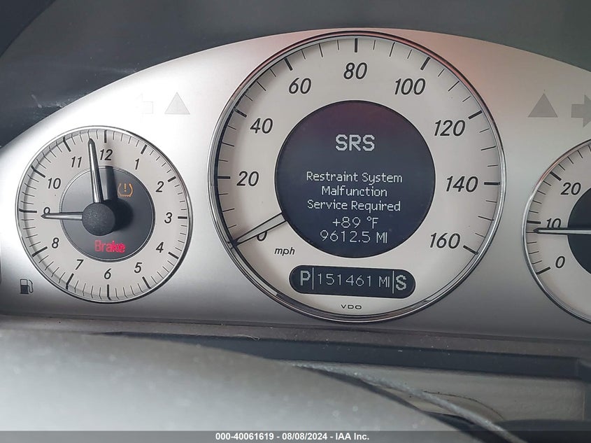 2009 Mercedes-Benz E 350 350 VIN: WDBUF56X49B427604 Lot: 40061619