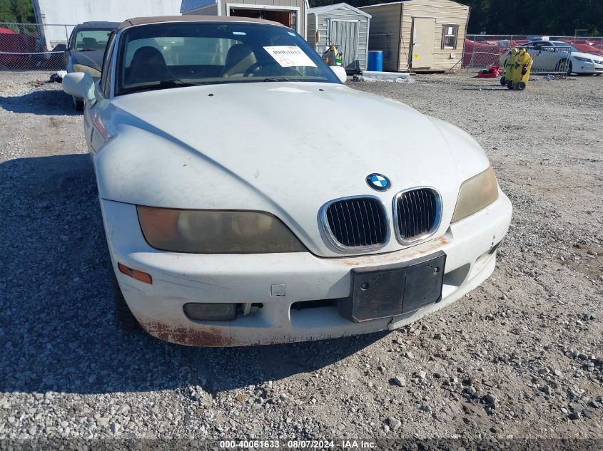 1997 BMW Z3 1.9L Roadster VIN: 4USCH7329VLB79346 Lot: 40061633