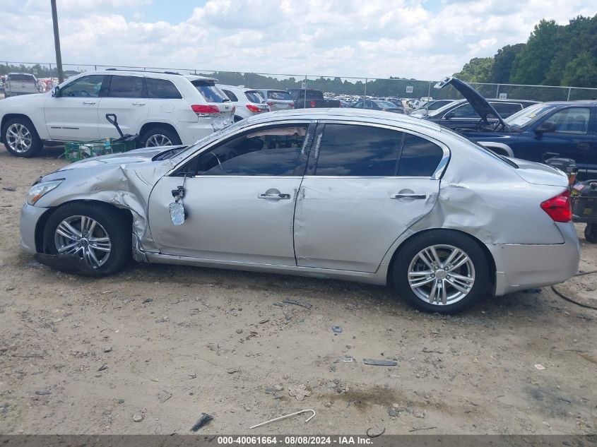 2011 Infiniti G37 Journey VIN: JN1CV6APXBM304352 Lot: 40061664