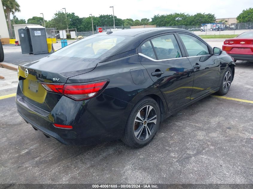 2021 Nissan Sentra Sv VIN: 3N1AB8CV9MY280066 Lot: 40061685