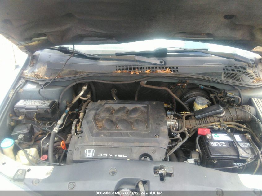 2001 Honda Odyssey Ex VIN: 2HKRL18671H598556 Lot: 40061698