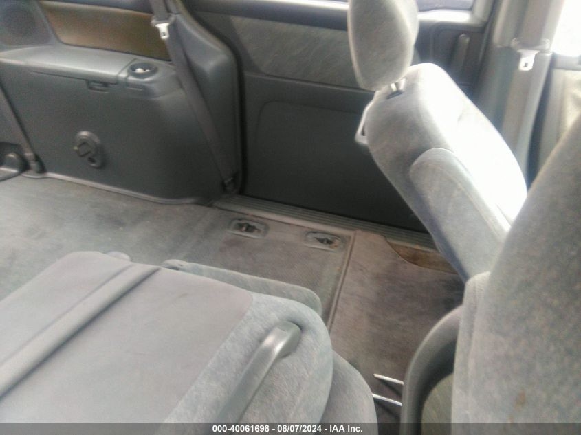 2001 Honda Odyssey Ex VIN: 2HKRL18671H598556 Lot: 40061698