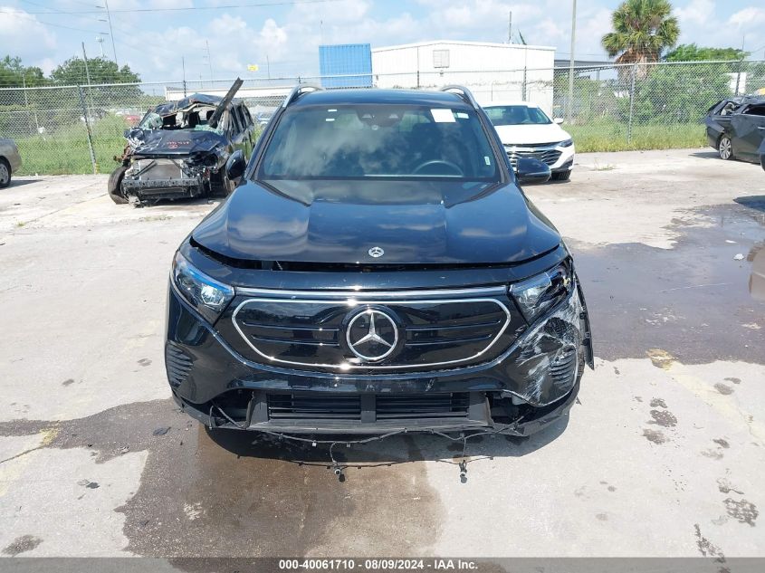 2023 Mercedes-Benz Eqb 300 Suv 4Matic VIN: W1N9M0KBXPN055894 Lot: 40061710